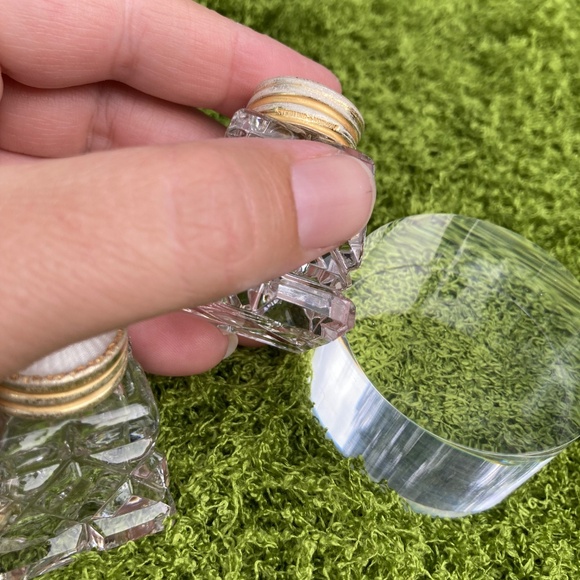 Hroar Prydz Solid Sterling Silver, White Enameled Salt and Pepper Pair / Set - Picture 5 of 16